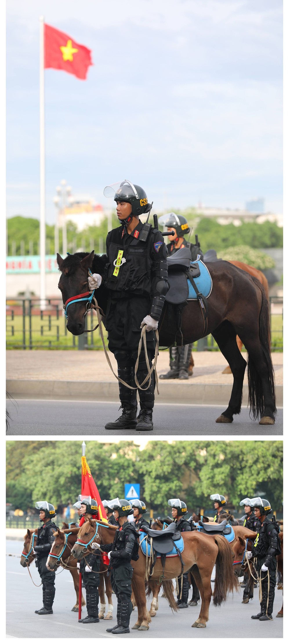 Cavalry Mobile Police Corps introduced for the first time to the public ảnh 6 Cavalry Mobile Police Corps introduced for the first time to the public ảnh 6