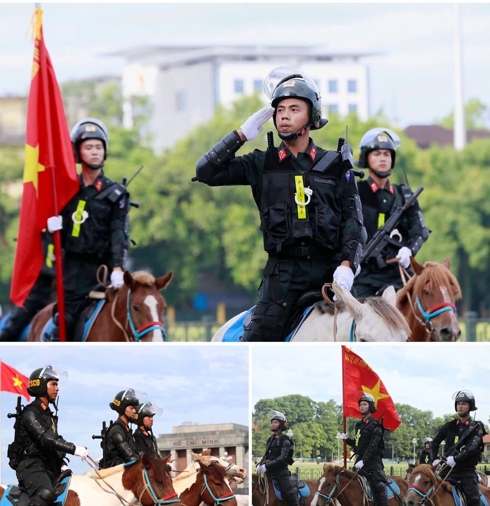 Cavalry Mobile Police Corps introduced for the first time to the public ảnh 7 Cavalry Mobile Police Corps introduced for the first time to the public ảnh 7