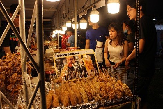 A food stall at the event (Photo: SGGP)