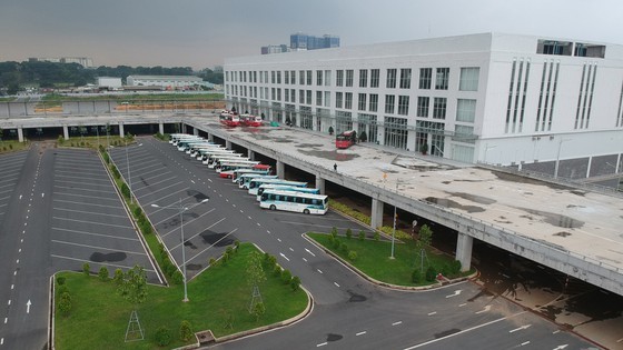 A corner of the new Eastern Bus Station