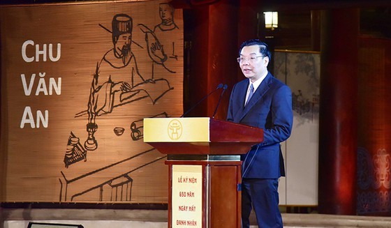Hanoi celebrates 650th death anniversary of educator Chu Van An ảnh 2 Hanoi celebrates 650th death anniversary of educator Chu Van An ảnh 2