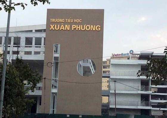 Hanoi temporarily closes Xuan Phuong Primary School. (Photo: SGGP)