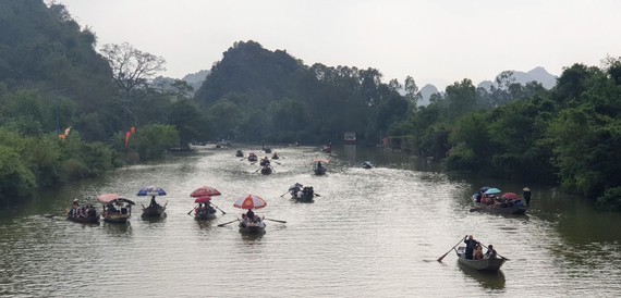 Huong Pagoda Festival is the biggest and longest annual festival attracting over one million pilgrims and tourists every year.