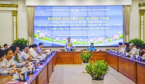 At the working session (Photo: SGGP)