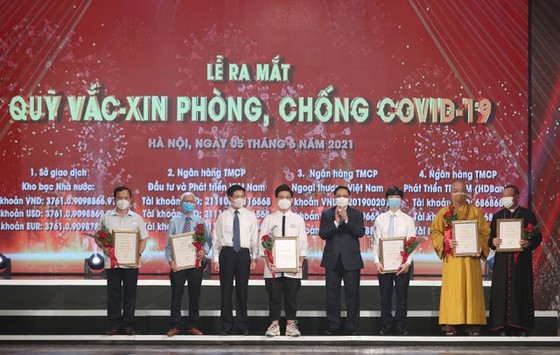 National COVID-19 vaccine fund launched ảnh 5 National COVID-19 vaccine fund launched ảnh 5