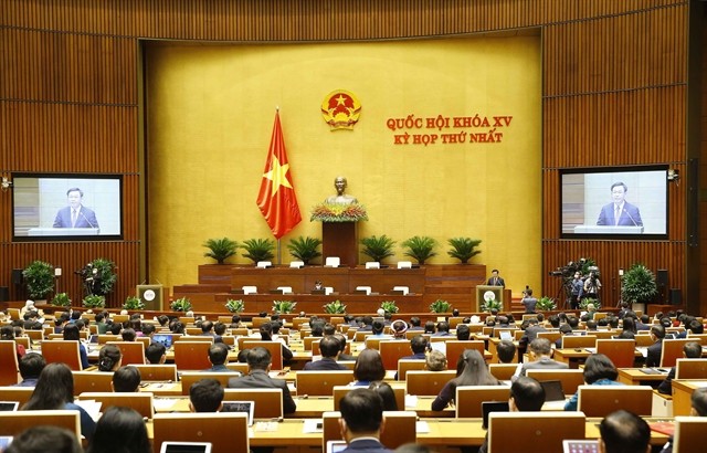 First session of newly elected 15th-tenure National Assembly opens ảnh 1 First session of newly elected 15th-tenure National Assembly opens ảnh 1
