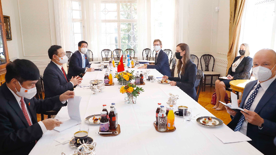 NA Chairman meets Finnish Prime Minister ảnh 2 NA Chairman meets Finnish Prime Minister ảnh 2