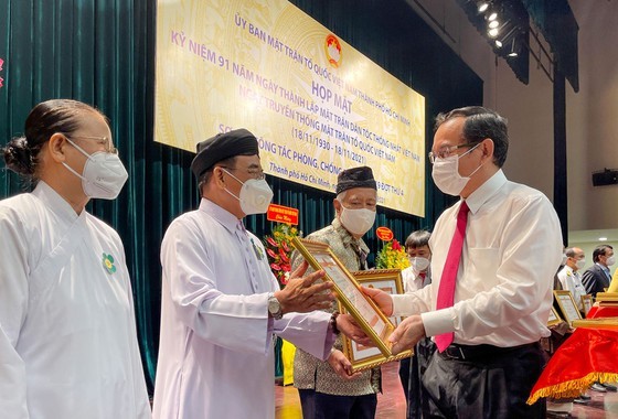 HCMC marks 91st anniversary of Traditional Day of VFF ảnh 9 HCMC marks 91st anniversary of Traditional Day of VFF ảnh 9