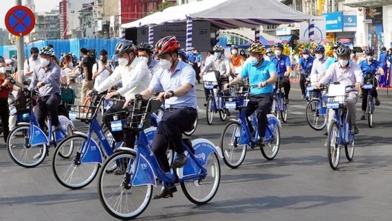 Public bicycle rental service to be launched in Hanoi ảnh 1 Public bicycle rental service to be launched in Hanoi ảnh 1