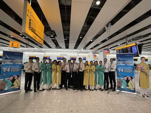 Vietnam Airlines returns to Terminal T4 at London Heathrow Airport ảnh 1 Vietnam Airlines returns to Terminal T4 at London Heathrow Airport ảnh 1
