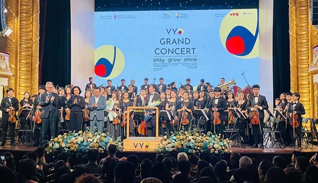 Vietnam’s first multi-nationality youth orchestra makes debut ảnh 1 Vietnam’s first multi-nationality youth orchestra makes debut ảnh 1