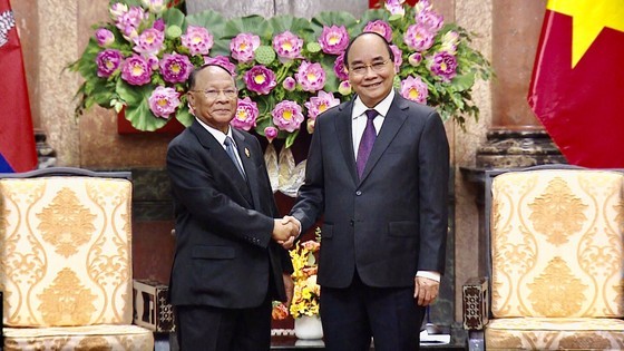 President hosts Cambodian top legislator ảnh 2 President hosts Cambodian top legislator ảnh 2