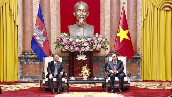 President hosts Cambodian top legislator ảnh 3 President hosts Cambodian top legislator ảnh 3