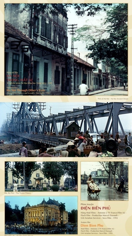 Exhibition presents Hanoi’s cultural heritages chosen as filming locations ảnh 5 Exhibition presents Hanoi’s cultural heritages chosen as filming locations ảnh 5