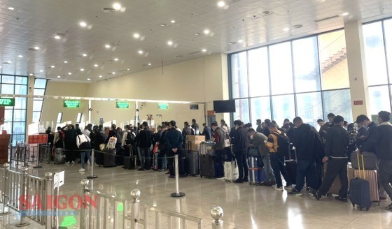 At Huu Nghi International Border Gate (Photo: SGGP)