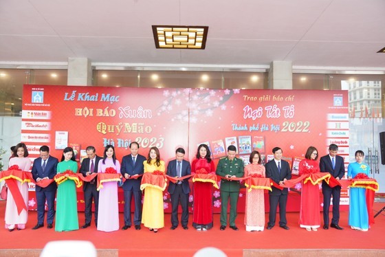 Hanoi Spring Press Festival 2023 opens. (Photo: SGGP)