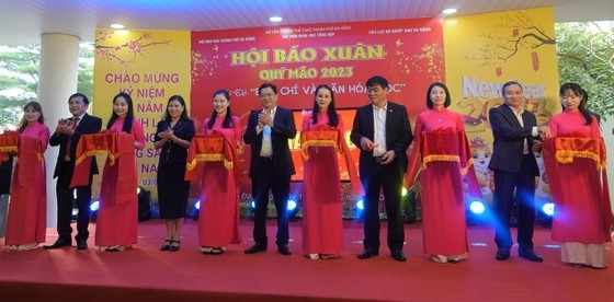 At the opening ceremony of Da Nang Spring Press Festival 2023 (Photo: SGGP) At the opening ceremony of Da Nang Spring Press Festival 2023 (Photo: SGGP)