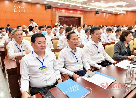 Delegates attend the conference. (Photo: SGGP)