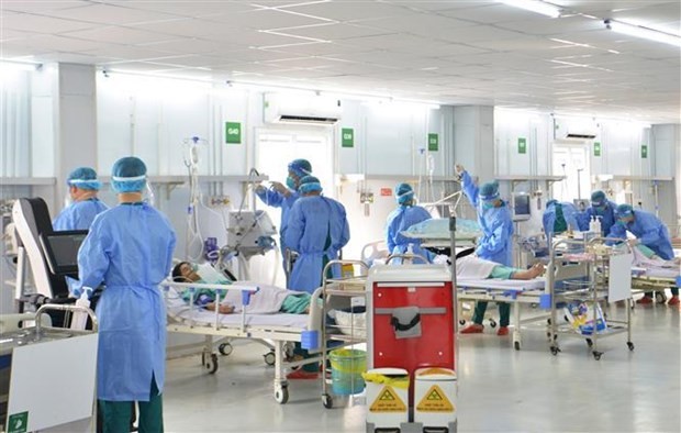 At the drill (Photo: VNA) At the drill (Photo: VNA)