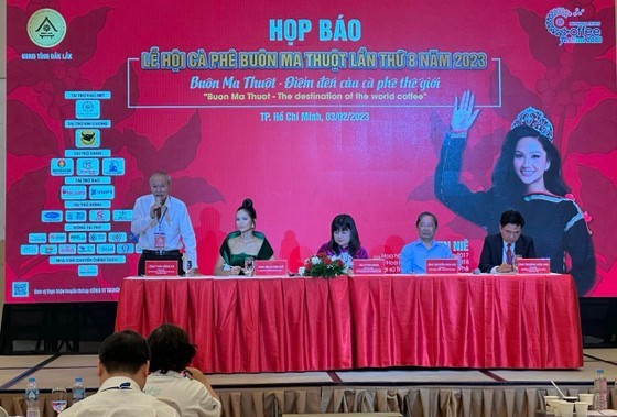 At the press conference of the 8th Buon Ma Thuot Coffee Festival (Photo: SGGP)