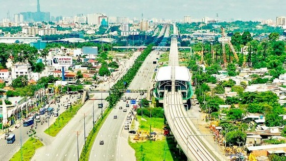 The HCMC Urban Railway Management Board will implement a series of solutions to accelerate the metro construction progress. (Photo: SGGP) The HCMC Urban Railway Management Board will implement a series of solutions to accelerate the metro construction progress. (Photo: SGGP)