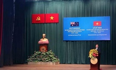 At the ceremony (Photo: VNA)