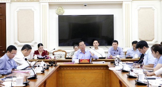 At the working session (Photo: SGGP)