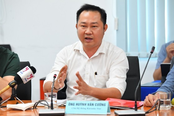 Mr. Huynh Van Cuong, the owner of the Karaoke Star system