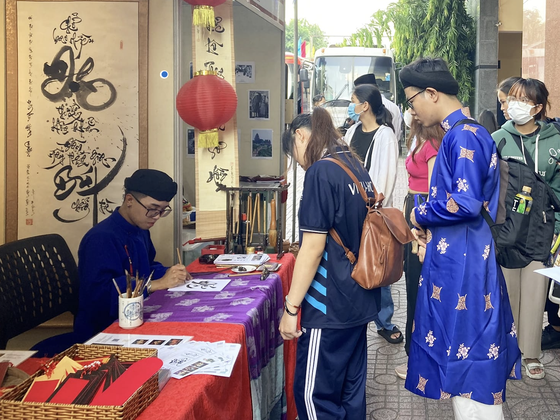 A boost of calligraphy paintings