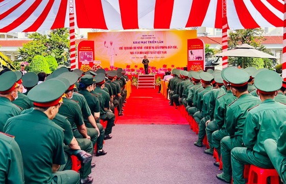 At the opening ceremony of the exhibition (Photo: SGGP) At the opening ceremony of the exhibition (Photo: SGGP)