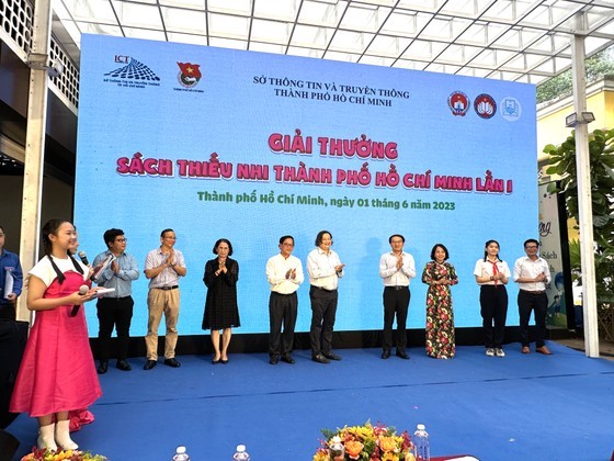 The HCMC’s first Children’s Book Awards is launched at the 4th Children&apos;s Book Festival 2023 on June 1. (Photo: SGGP)