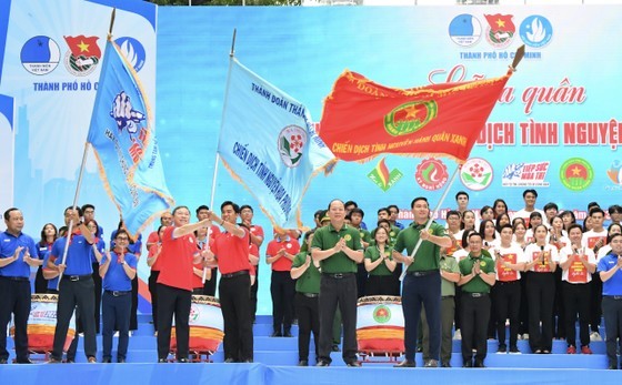 HCMC’s 2023 Summer Volunteer Campaign is launched on June 11. (Photo: SGGP) HCMC’s 2023 Summer Volunteer Campaign is launched on June 11. (Photo: SGGP)