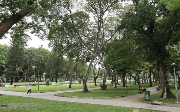 HCMC plans to have more green space by building more public parks. (Photo: VNA) HCMC plans to have more green space by building more public parks. (Photo: VNA)