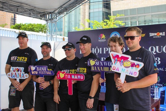 Members of the Australian team (Photo: SGGP)