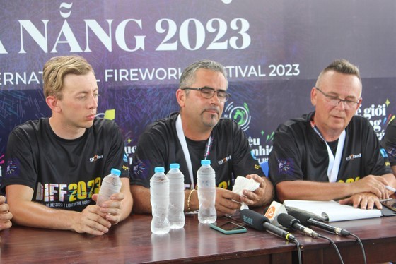 Italian team at the press conference (Photo: SGGP)