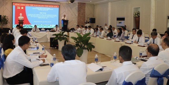 At the 12th Congress of the Party Committee of Sai Gon Industry Corporation for the 4th tenure in the 2020-2025 period on June 29 (Photo: SGGP) At the 12th Congress of the Party Committee of Sai Gon Industry Corporation for the 4th tenure in the 2020-2025 period on June 29 (Photo: SGGP)