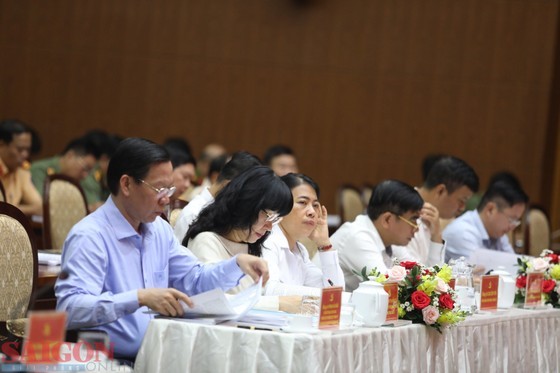 Chairman of the HCMC People’s Committee Phan Van Mai attends the Congress of the Party Committee of the HCMC's Public Security Department for the 12th tenure in the 2020-2025 period on June 29. (Photo: SGGP) Chairman of the HCMC People’s Committee Phan Van Mai attends the Congress of the Party Committee of the HCMC's Public Security Department for the 12th tenure in the 2020-2025 period on June 29. (Photo: SGGP)