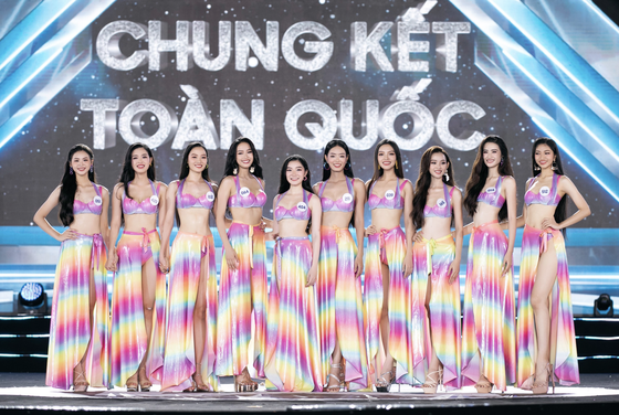 Top 10 at the pageant (Photo: SGGP) Top 10 at the pageant (Photo: SGGP)