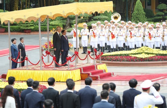 At the receiving ceremony (Photo: SGGP)