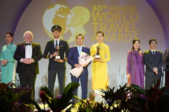 Vietnam Airlines scoops four top prizes. (Photo: SGGP) Vietnam Airlines scoops four top prizes. (Photo: SGGP)
