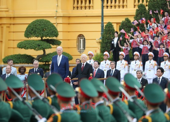 At the receiving ceremony (Photo: SGGP)