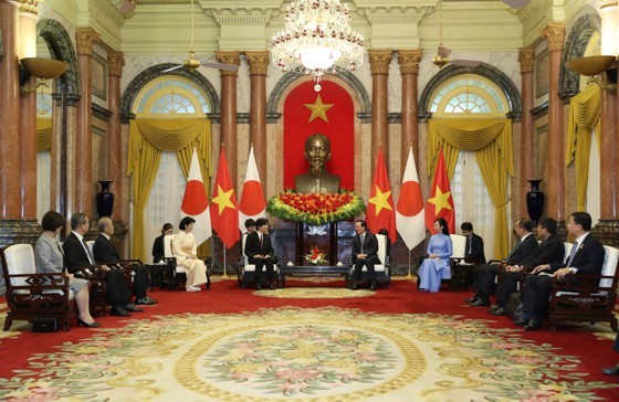 At the receiving ceremony (Photo: SGGP)