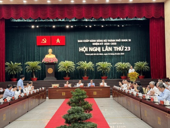 The 23rd congress of the Executive Committee of HCMC Party Organization of the 11th tenure in the 2020-2025 period opens on October 10. (Photo: SGGP) The 23rd congress of the Executive Committee of HCMC Party Organization of the 11th tenure in the 2020-2025 period opens on October 10. (Photo: SGGP)