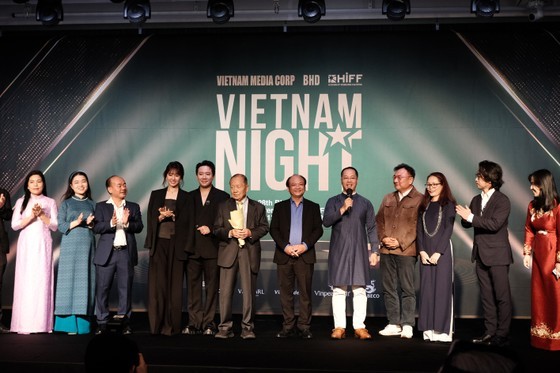 The HCMC International Film Festival (HIFF) 2024 is presented at the Vietnam Night in the Busan International Film Festival 2023 in Busan, Korea on October 9. The HCMC International Film Festival (HIFF) 2024 is presented at the Vietnam Night in the Busan International Film Festival 2023 in Busan, Korea on October 9.