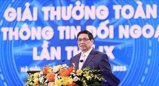 PM Pham Minh Chinh speaks at the event (Photo: VNA) PM Pham Minh Chinh speaks at the event (Photo: VNA)