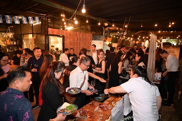 The “Argentine Beef and Wine Day” takes place in Hanoi on October 12. (Photo: the Argentine Embassy in Vietnam) The “Argentine Beef and Wine Day” takes place in Hanoi on October 12. (Photo: the Argentine Embassy in Vietnam)