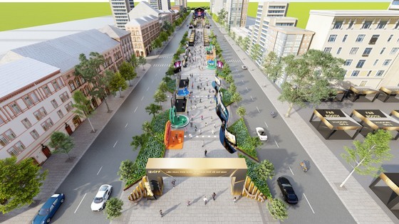 A wide range of attractive and diversified activities will be held in Nguyen Hue Walking Street.