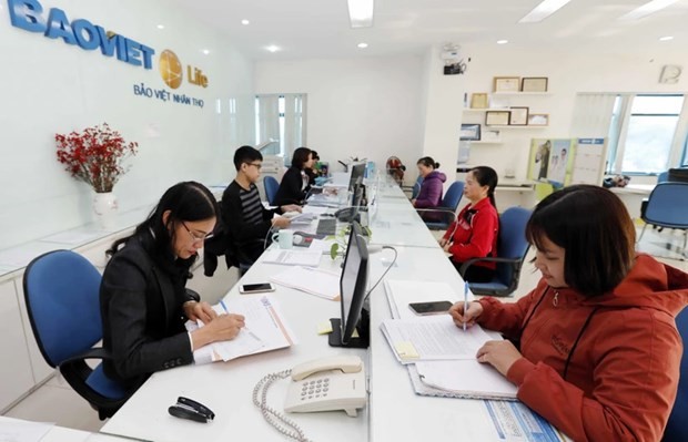A branch of the Bao Viet Insurance company in Hai Phong city (Illustrative image : VNA) A branch of the Bao Viet Insurance company in Hai Phong city (Illustrative image : VNA)