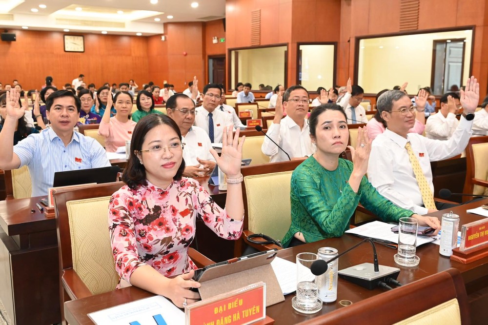 Delegates attend the meeting. (Photo: SGGP) viber-image-2024-03-14-09-24-12-755-9070jpg-856.jpg