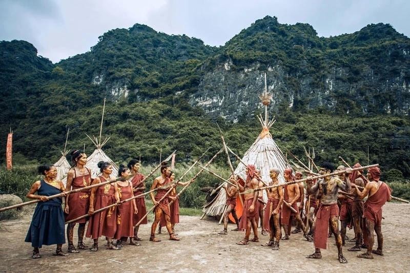 At the filming location of "Kong: Skull Island" in Ninh Binh province. (Photo: hanoimoi.vn) kong-skull-islands-8322.jpg.webp